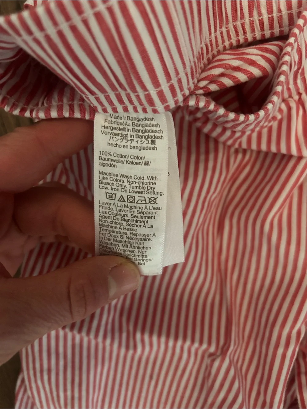 J. Crew 100% Cotton Striped Pajama Set